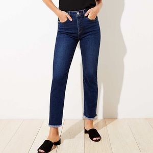 High Rise Dark Indigo Jeans